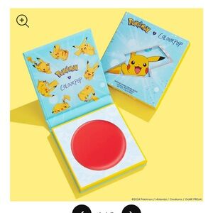 Colourpop x Pokemon cream blush Electro Ball